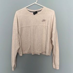Nike oatmeal long sleeve